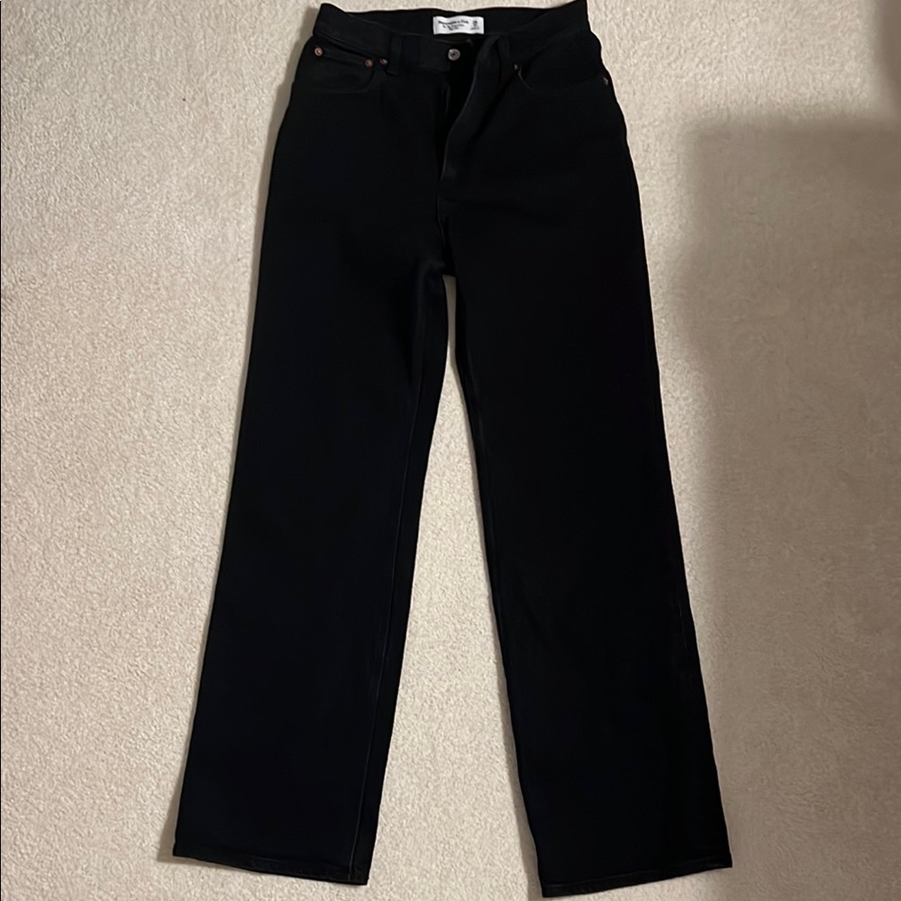 Abercrombie & Fitch Black High-Rise Jeans